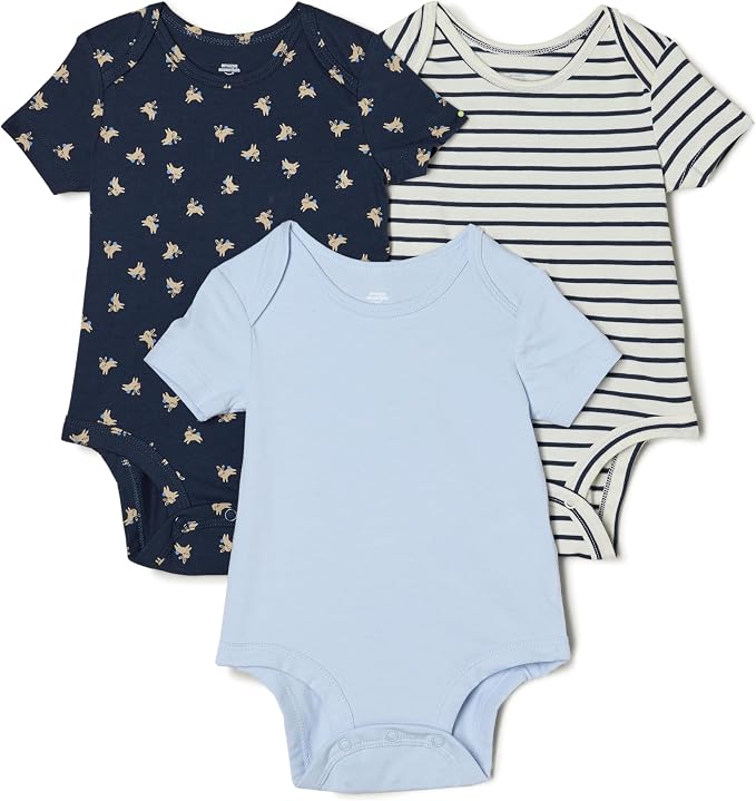 Amazon Essentials x Sofia Grainge Unisex Babies' Short Sleeve Crewneck Bodysuit by AmazonEssentials