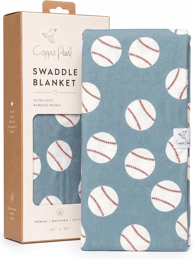 Copper Pearl Swaddle Blankets for Newborns | Soft Stretchy Receiving Blankets by CopperPearl