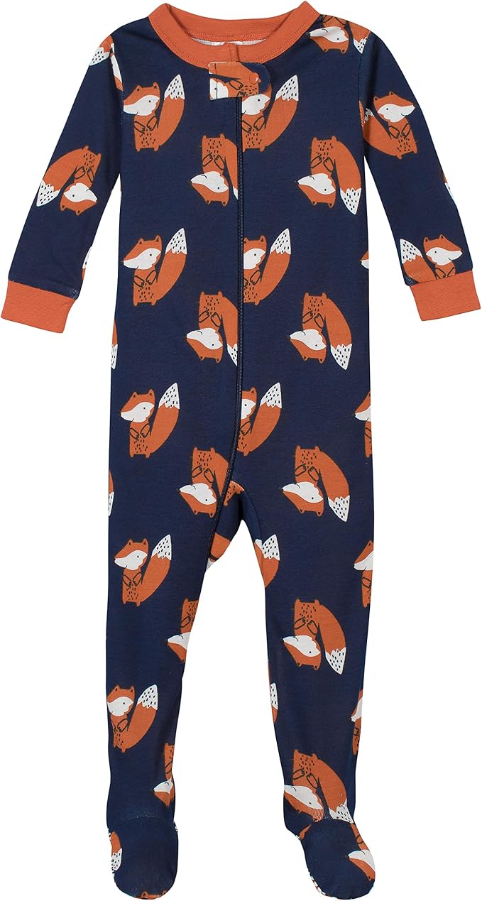 Gerber Baby Boys 2-Pack Footed Pajamas - Image 3