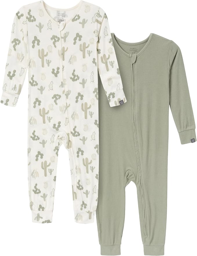 Modern Moments by Gerber Baby Viscose 2-pack Footless Tight Fitting Pajamas by ModernMomentsbyGerber