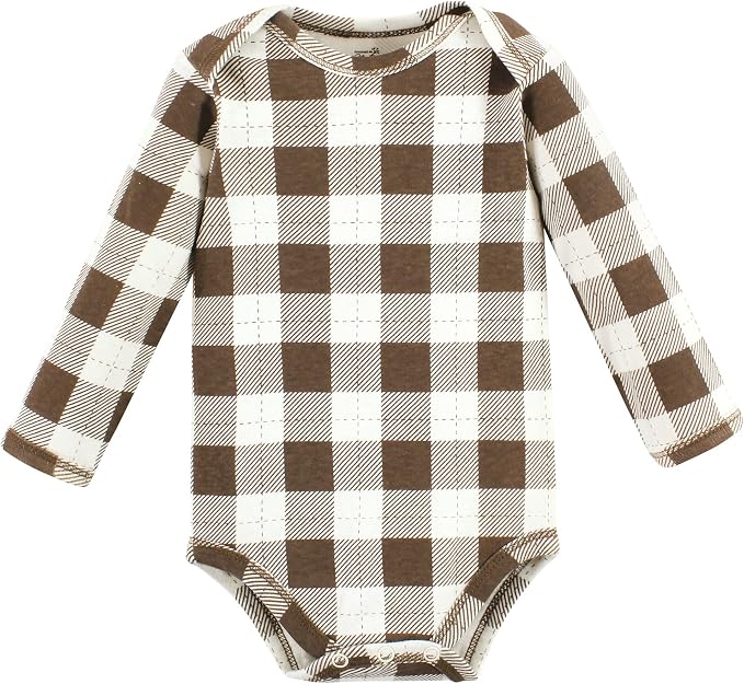 Touched by Nature Unisex Baby Organic Cotton Long-Sleeve Bodysuits - Image 7