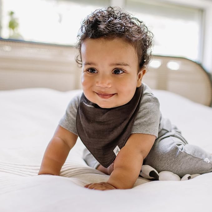 Burt's Bees Baby Bandana Bib Set - Image 3