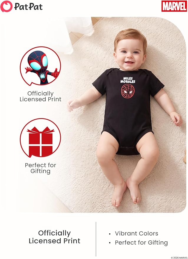 Disney Baby Viscose Made from Bamboo 3-Pack Bodysuits Set Newborn to Infant - Image 4