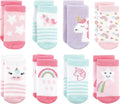 Hudson Baby Baby 8-pack Cotton Rich Newborn and Terry Socks by HudsonBaby