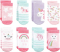 Hudson Baby Baby 8-pack Cotton Rich Newborn and Terry Socks by HudsonBaby