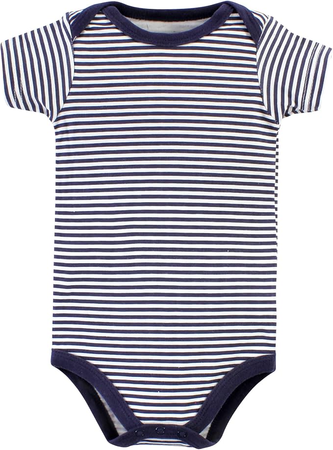 Hudson Baby Unisex Baby Cotton Bodysuits 5-pack - Image 7