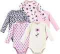 Touched by Nature Unisex Baby Organic Cotton Long-Sleeve Bodysuits by TouchedbyNature
