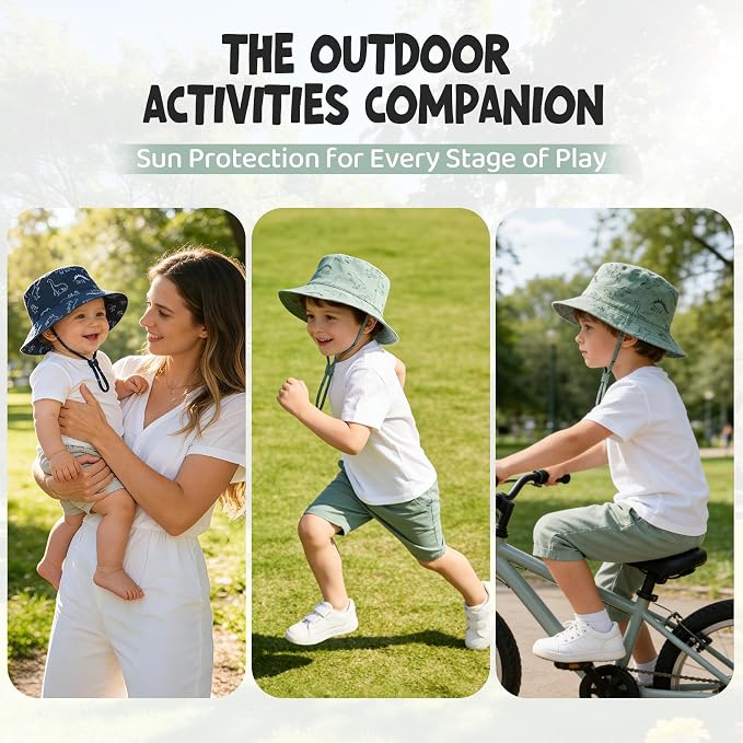 Durio 2-Pack Baby Bucket Hat - Image 2