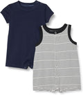 Amazon Essentials Unisex Babies' Cotton Jersey Sleeveless and Short-Sleeve by AmazonEssentials