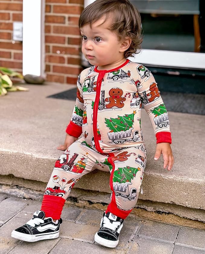 babee Reshinee Bamboo Viscose Baby Footie Pajama, Zipper Sleeper Boys Girls - Image 7