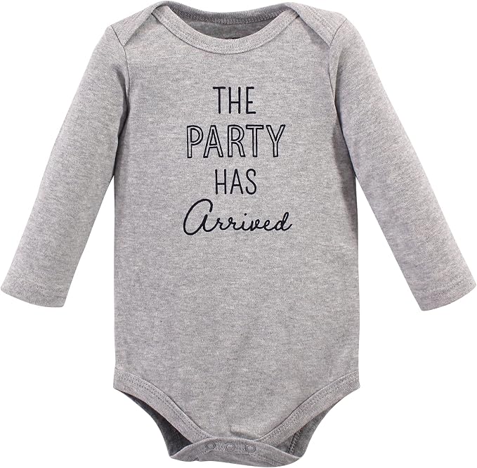 Hudson Baby baby-boys Cotton Long-sleeve Bodysuits 3-pack - Image 5