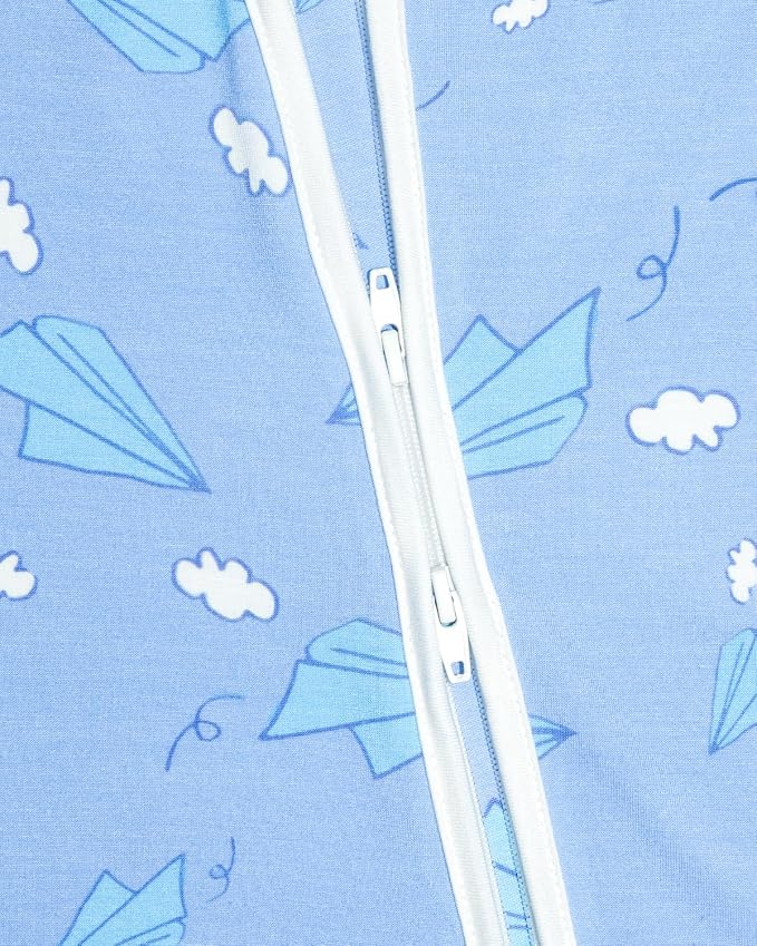 GUISBY Baby Footless Pajamas, Rayon of Bamboo, NB-2T | Rayon of bamboo softness - Image 3