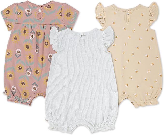 HUGGIES Baby Multi-pack Short Sleeve Romper - Image 2