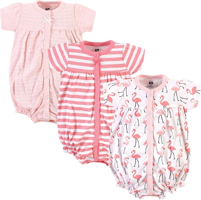 Hudson Baby Unisex Cotton Rompers by HudsonBaby