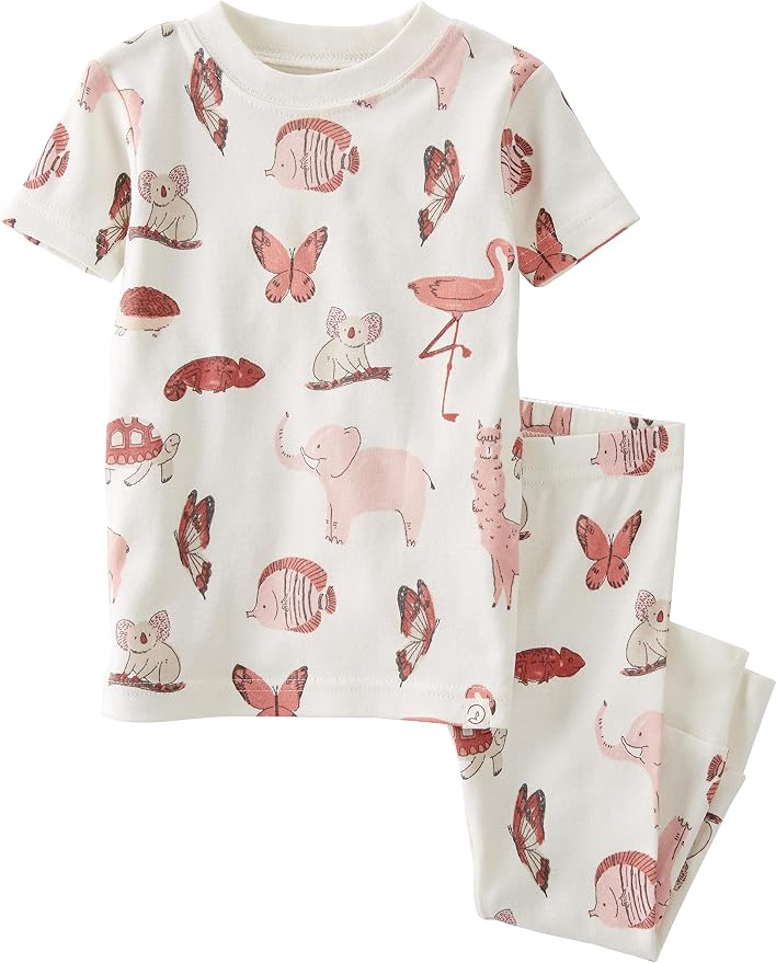 little planet by carter's Baby Girls' 2-piece Pajamas Made by LittlePlanet
