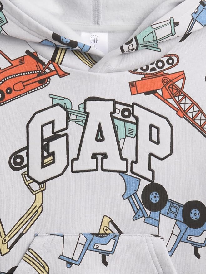 GAP Baby-Boys Logo Full-zip Hoodie - Image 3