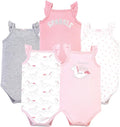 Hudson Baby Unisex Baby Cotton Sleeveless Bodysuits by HudsonBaby