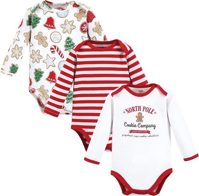 Touched by Nature Unisex Baby Organic Cotton Long-Sleeve Bodysuits by TouchedbyNature
