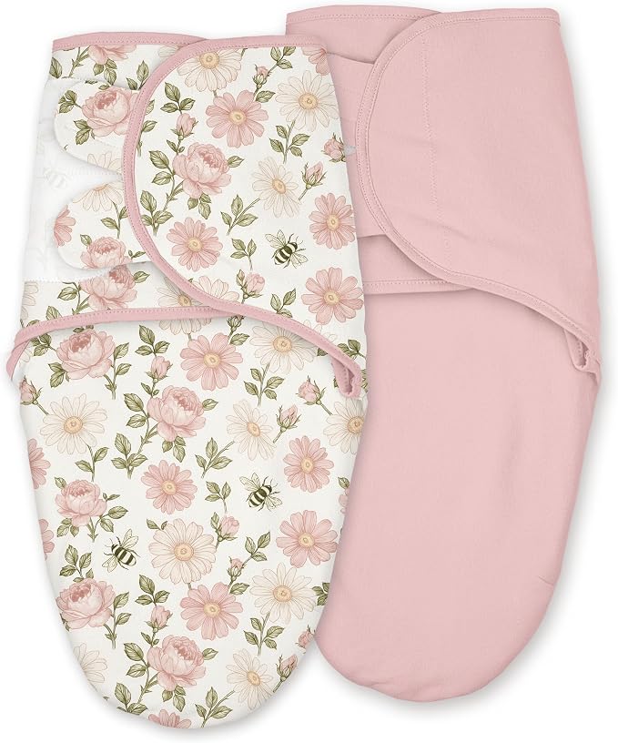 Cotton Swaddles for Newborn, Baby Newborn Swaddle 0-3 Month | 2-Pack Soft by CivaruaKids