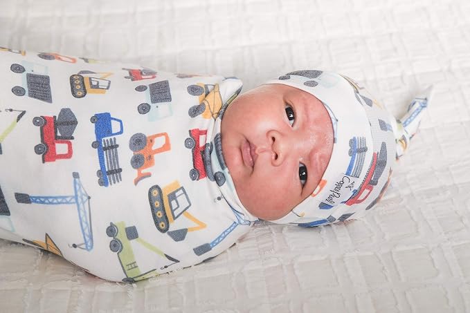 Copper Pearl Swaddle Blankets for Newborns | Soft Stretchy Receiving Blankets - Image 8