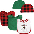Hudson Baby Unisex Baby Cotton Bib and Headband Set by HudsonBaby