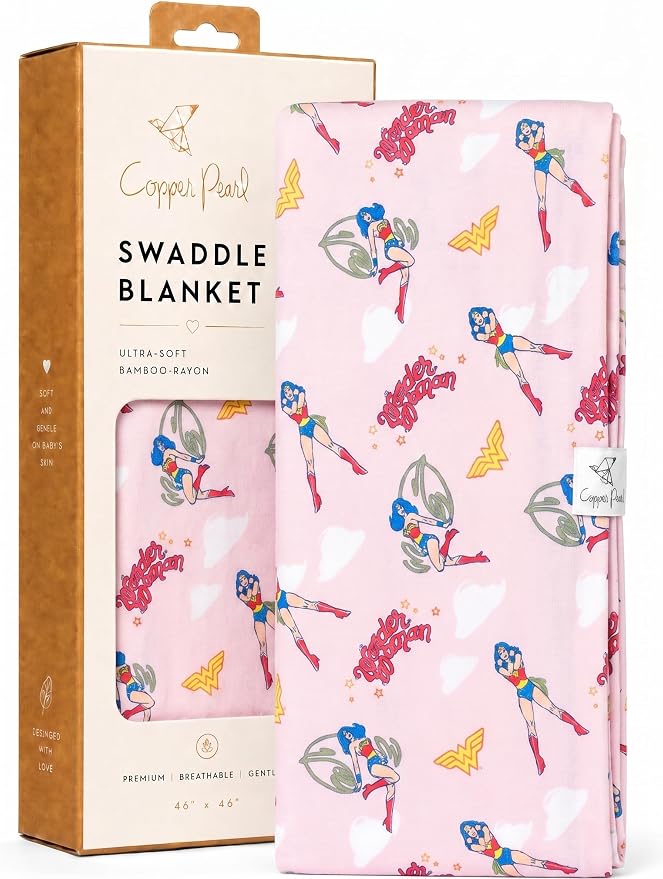 Copper Pearl Swaddle Blankets for Newborns | Soft Stretchy Receiving Blankets by CopperPearl