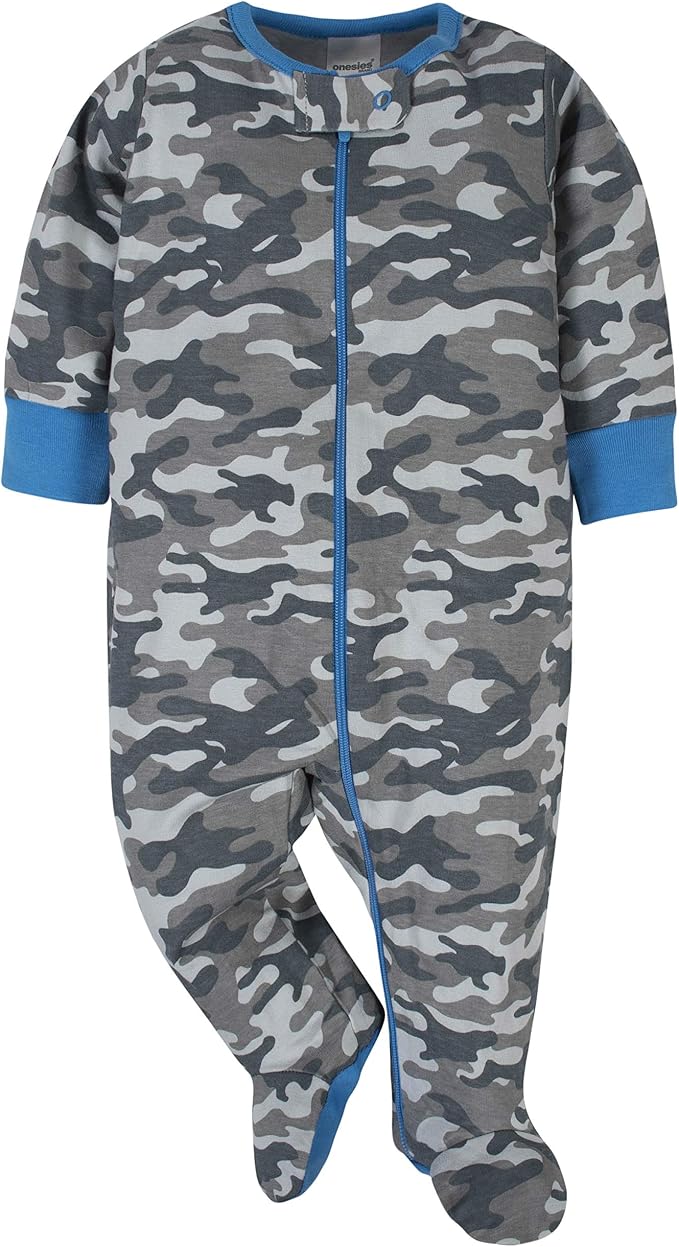 Onesies Brand Baby Boys' 4-pack Sleep 'N Play Footies - Image 2
