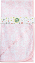Little Me Blankets for Baby Girls' Damask Scroll Swaddling Receiving Blanket by LittleMeChildrensApparel