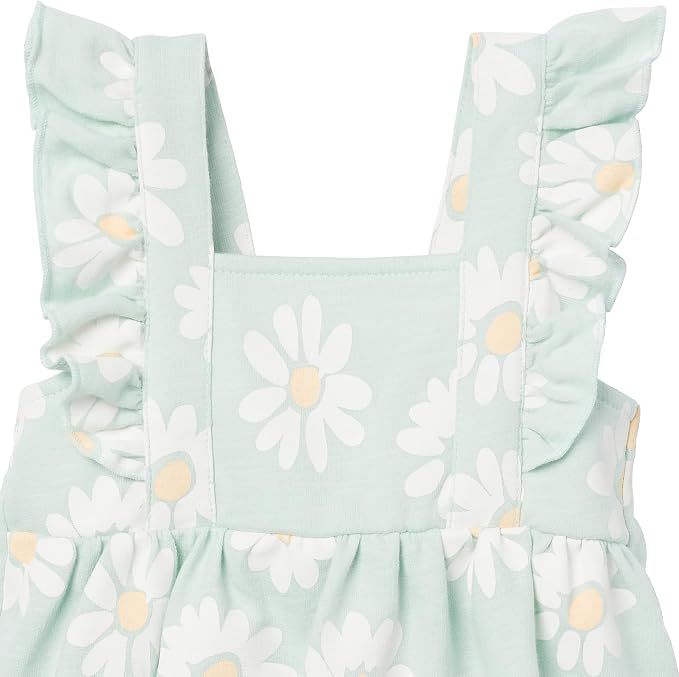 Modern Moments by Gerber Baby Girls' Sleeveless Romper - Image 2