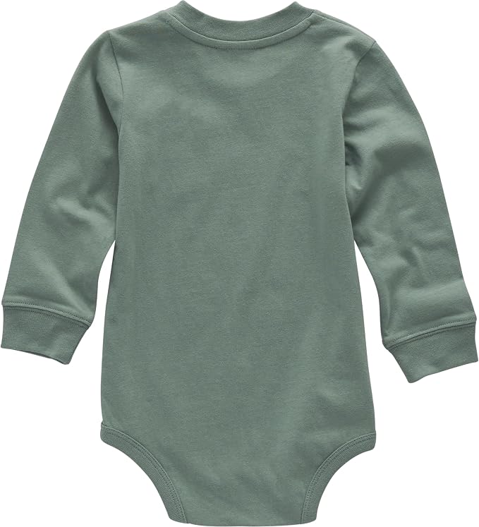 Carhartt Long-Sleeve Pocket Bodysuit | 100% Cotton | Made From Breathable - Image 2