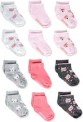 Cherokee Baby Girls' 12 Pack Shorty Ankle Socks by Cherokee