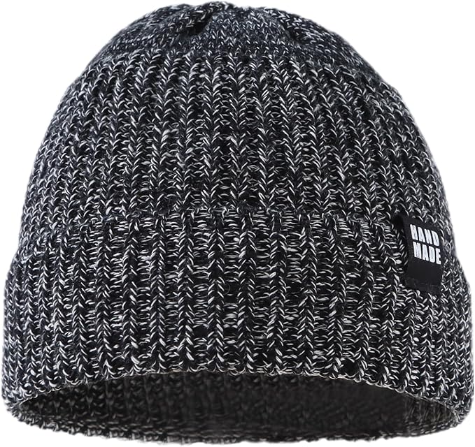 JANGANNSA Simple Knitted Baby Beanie Hip-Hop Boys Winter Hat Toddler Kids Bonnet for Girls 0-5Y