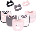 Hudson Baby Unisex Baby Cotton Bib and Headband Set by HudsonBaby