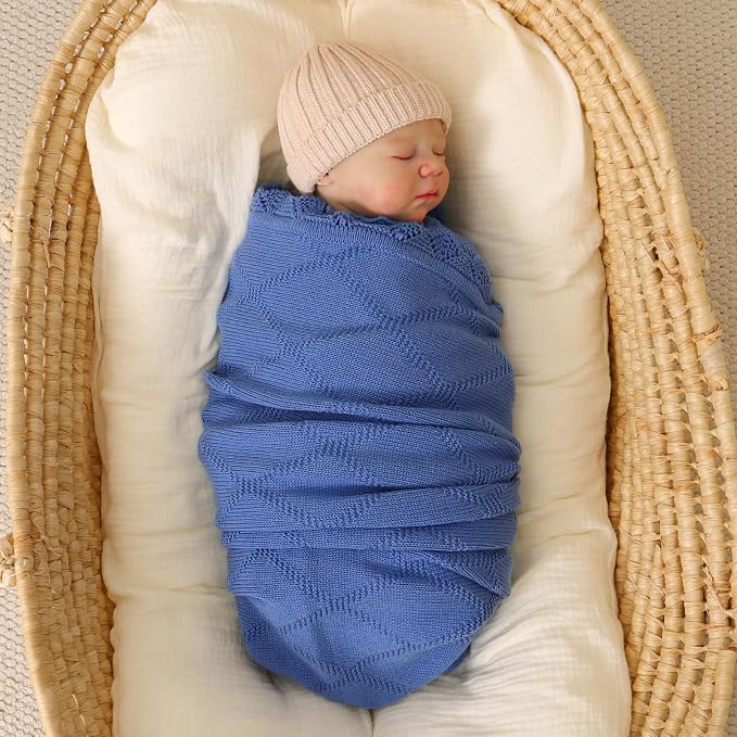 Hadetoto 100% Cotton Baby Blankets - Image 4
