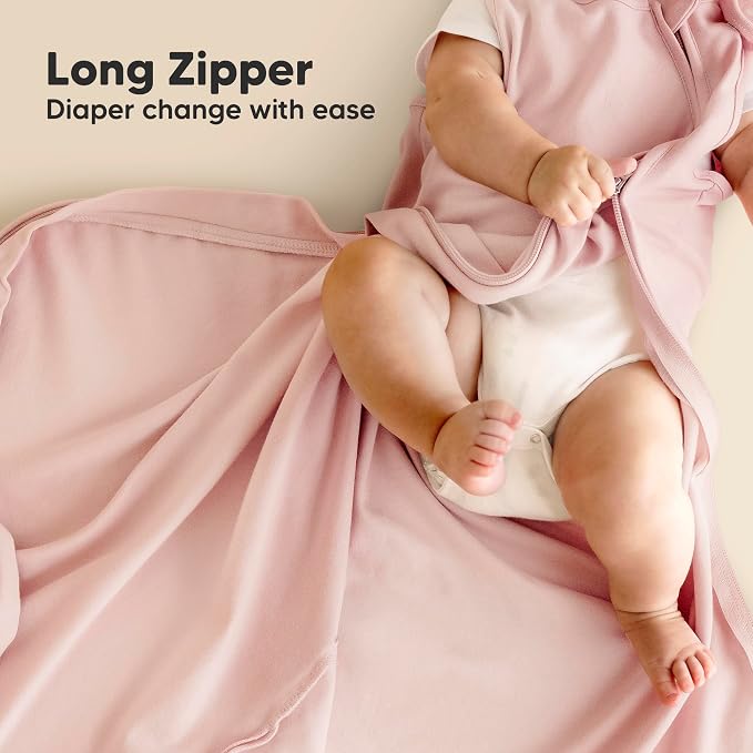 2-Pack Organic Baby Sleep Sacks, 100% Cotton 0.5TOG - Image 5