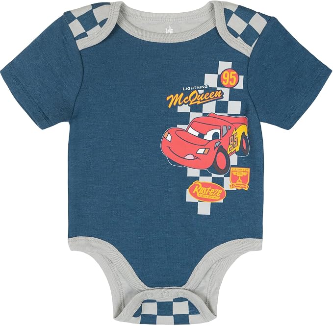 Disney Baby 5-Pack Short Sleeve Bodysuits Newborn to Infant - Image 6