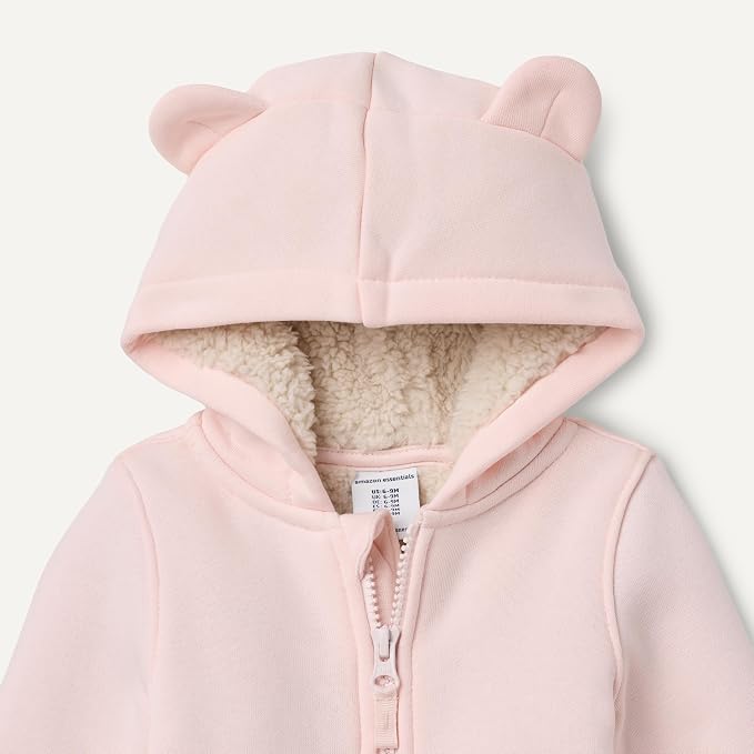 Amazon Essentials unisex-baby Sherpa Lined Full Zipper Hoodie - Image 4