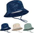Durio Baby Sun Hat UPF50+ Wide Brim Bucket Hats by DURIO