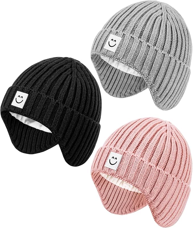 Alepo 3 Pack Baby Beanie Hats by Alepo