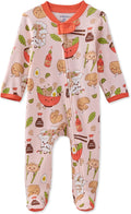 Butterblu Scout Sleep & Play 100% Organic Cotton Footed Zip Front PJs | GOTS by Butterblu
