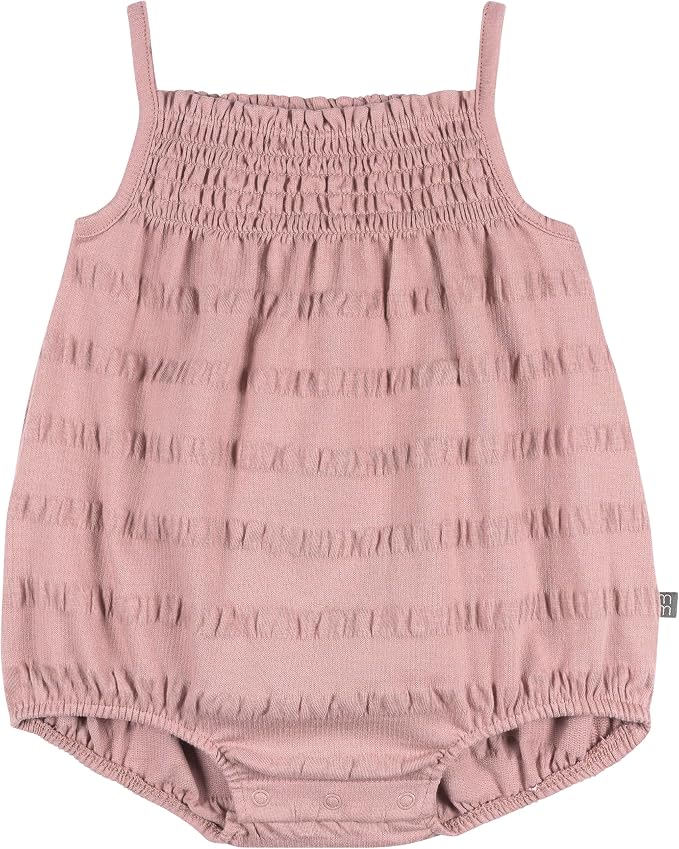 Modern Moments by Gerber Baby Girls' Mini Flutter Sleeve Bubble Romper by ModernMomentsbyGerber