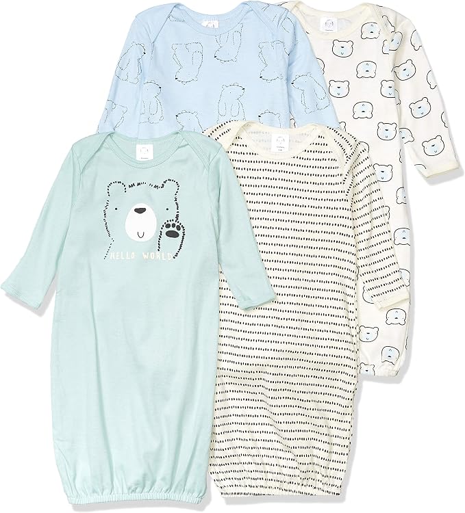 Gerber Baby Boys 4-Pack Sleeper Gown by Gerber