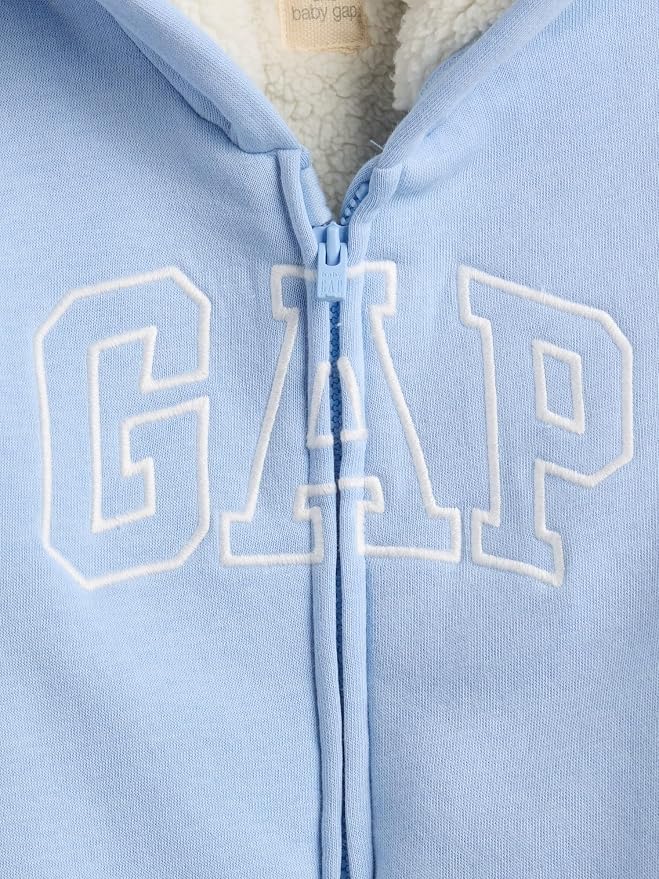 GAP baby-boys Logo Sherpa One Piece - Image 3
