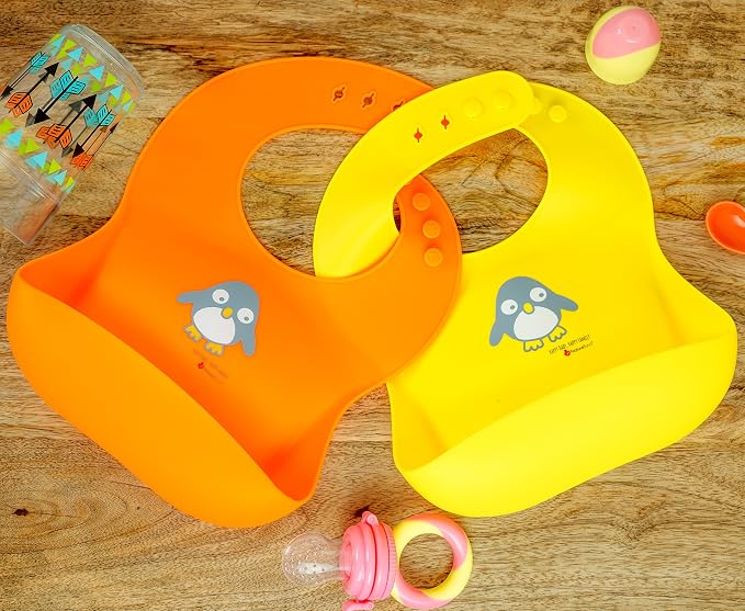 NatureBond Silicone Baby Bibs Easily Wipe Clean - Image 9