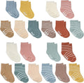 Little Me 20-Pack Newborn Baby Infant & Toddler Unisex Socks, by LittleMeChildrensApparel