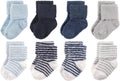 Hudson Baby Baby 8-pack Cotton Rich Newborn and Terry Socks by HudsonBaby