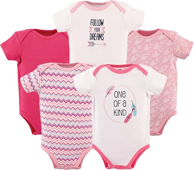 Hudson Baby Unisex Baby Cotton Bodysuits by HudsonBaby