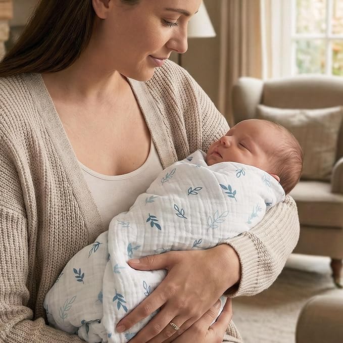 GLLQUEN BABY Muslin Swaddle Blankets - Image 8