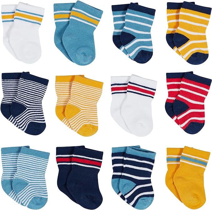 Onesies Brand Baby Boys & Girls 12 Pair Bootie Socks by OnesiesBrand