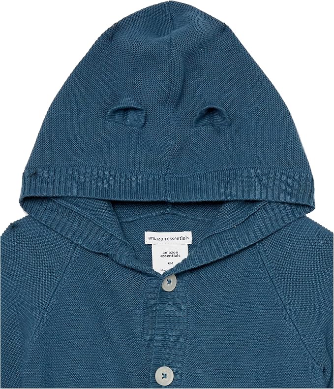 Amazon Essentials Unisex Babies' Long Sleeve Hooded Sweater - Image 3